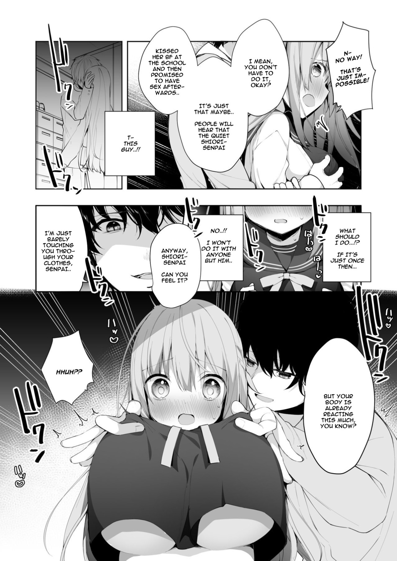 Hentai Manga Comic-Having NTR Sex With a Male Kouhi ~My Boyfriend Just Isn't Enough~-Read-9